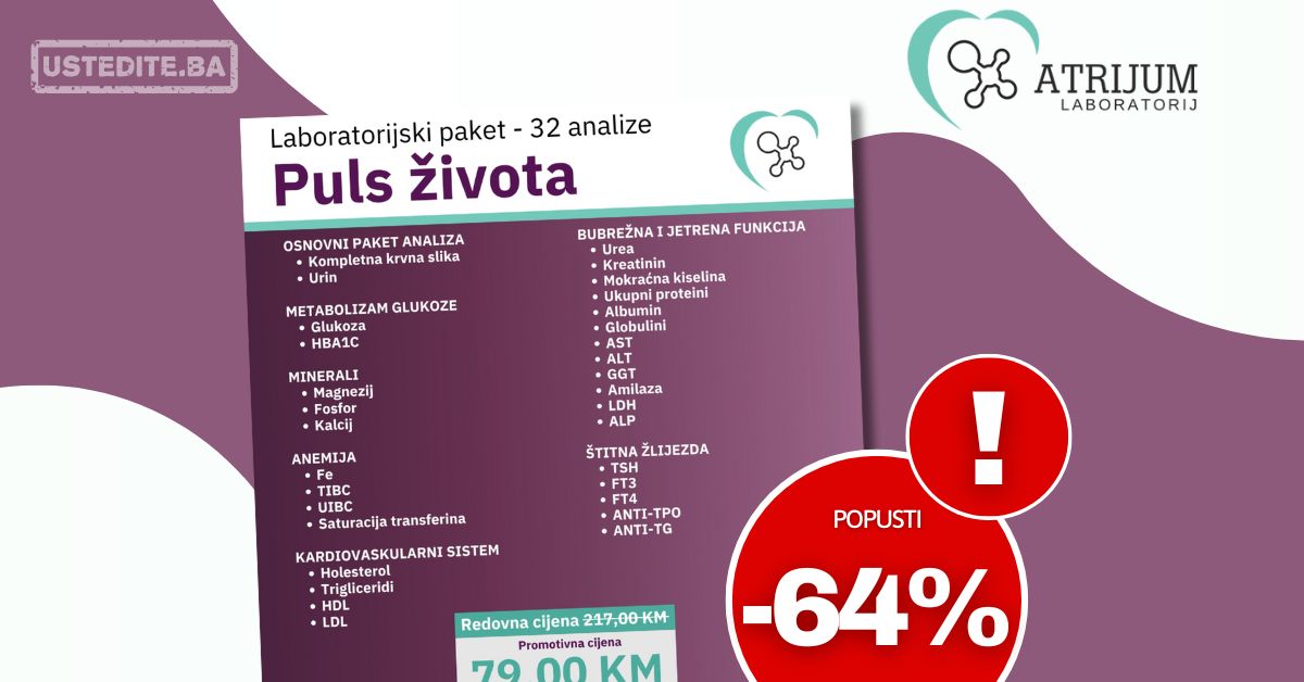 Atrijum LABORATORIJ super akcija