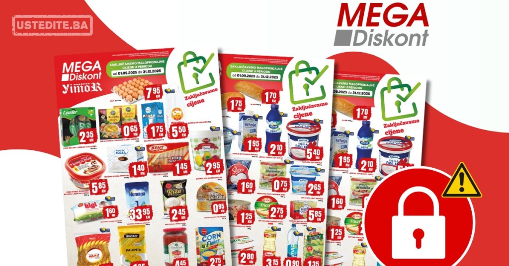 Mega Diskont katalog ZAKLJUČANE CIJENE