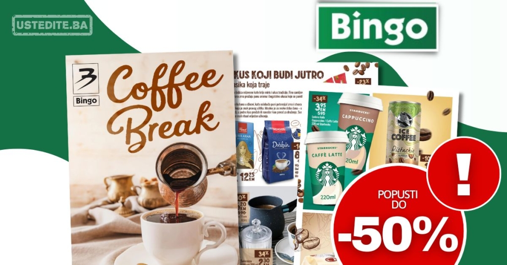 Bingo katalog KAFA - sniženja i akcija 24.9-1.10.2025.
