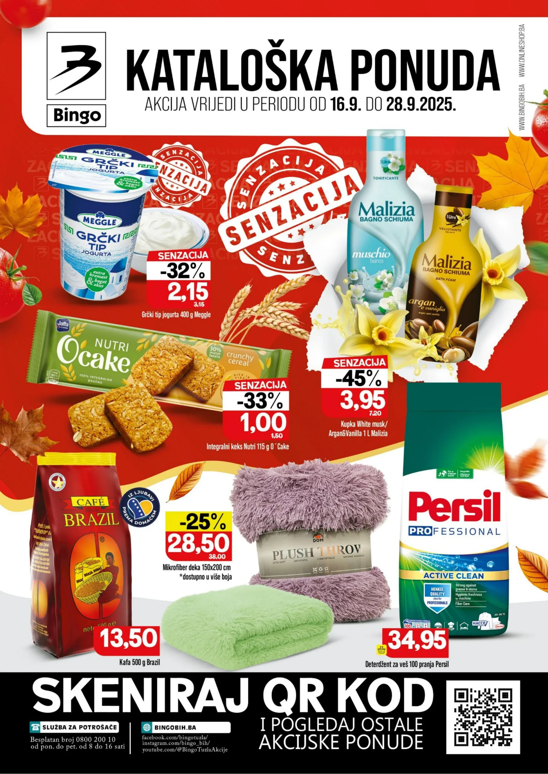 Bingo katalog SNIŽENJE do 65% - 16-28.9.2025.