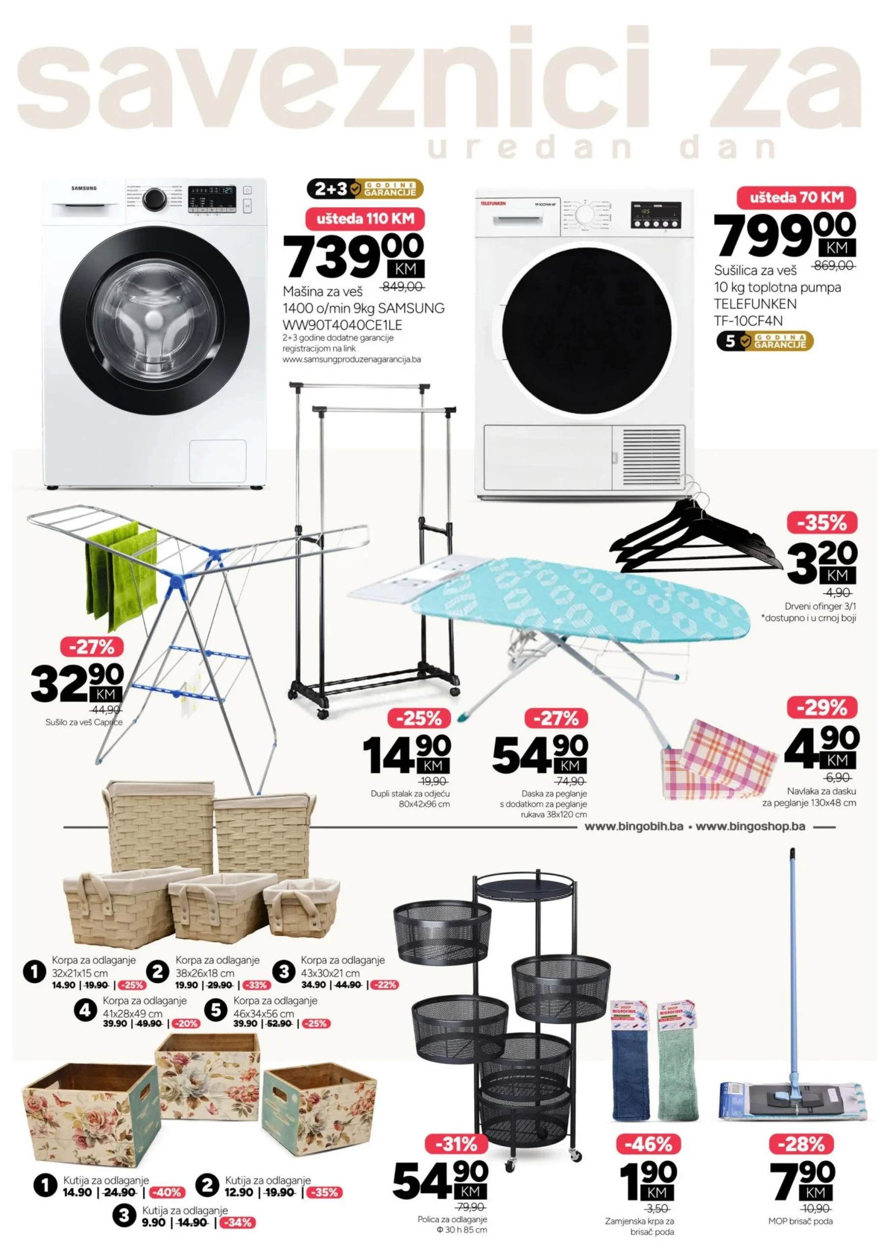 Bingo katalog NAMJESTAJA "Sve za dom" 22.9-24.10.2025.