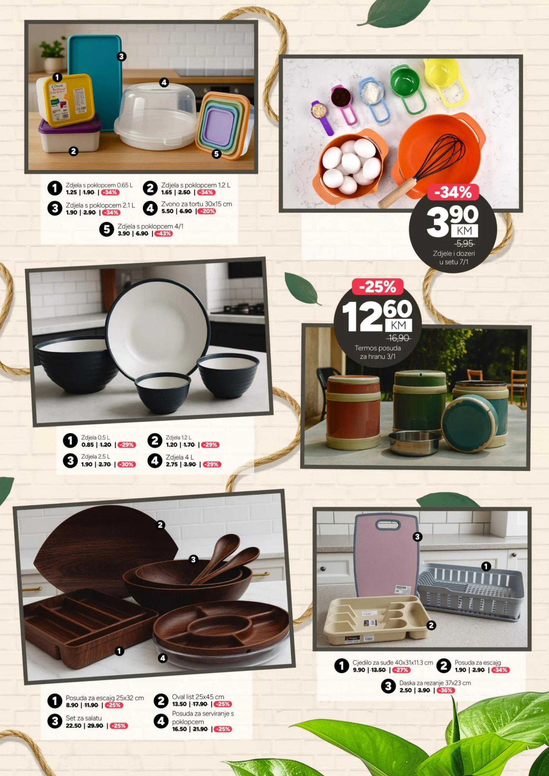 Bingo katalog NAMJESTAJA "Sve za dom" 22.9-24.10.2025.