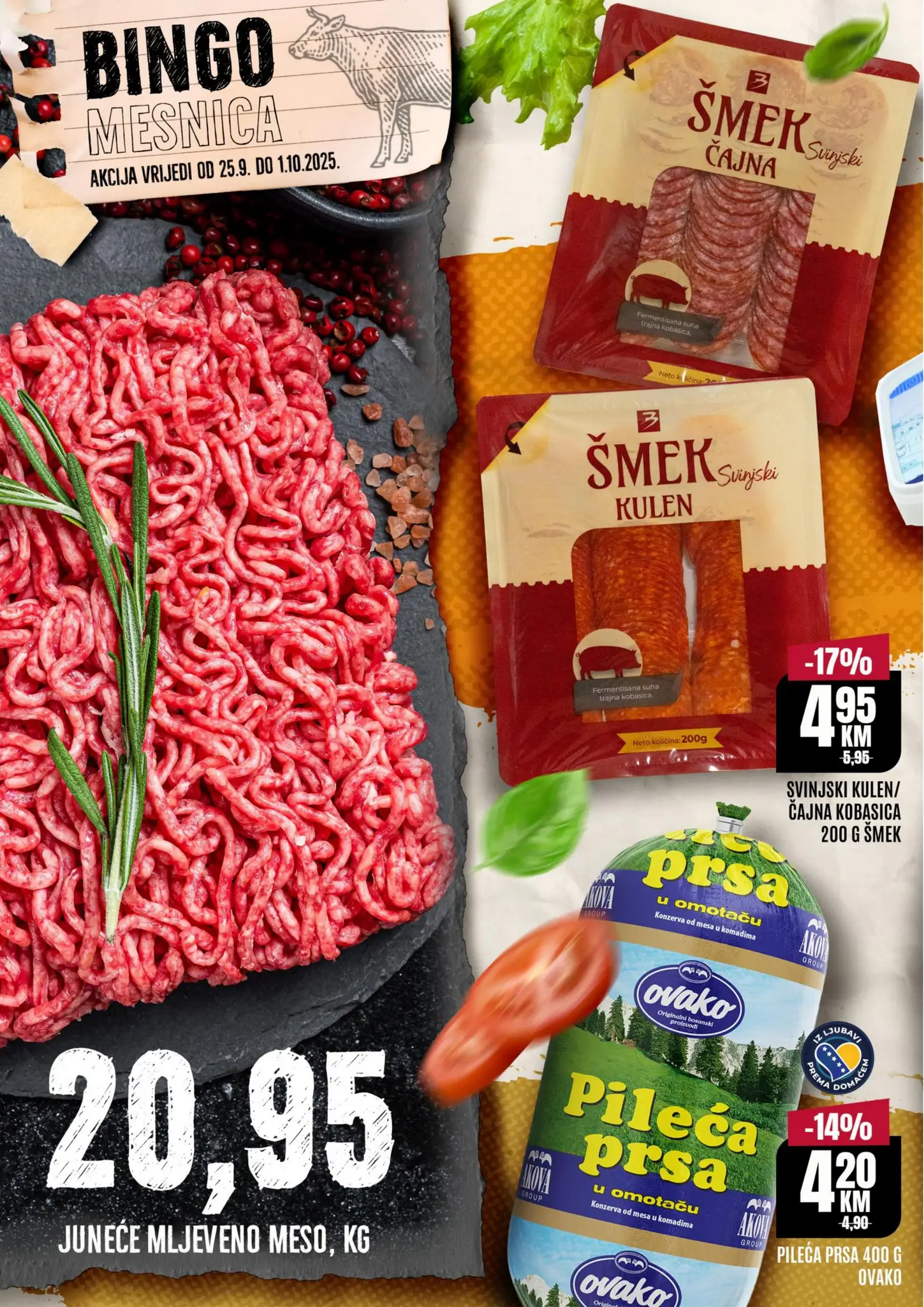 Bingo vikend akcija 25-28.9.2025.