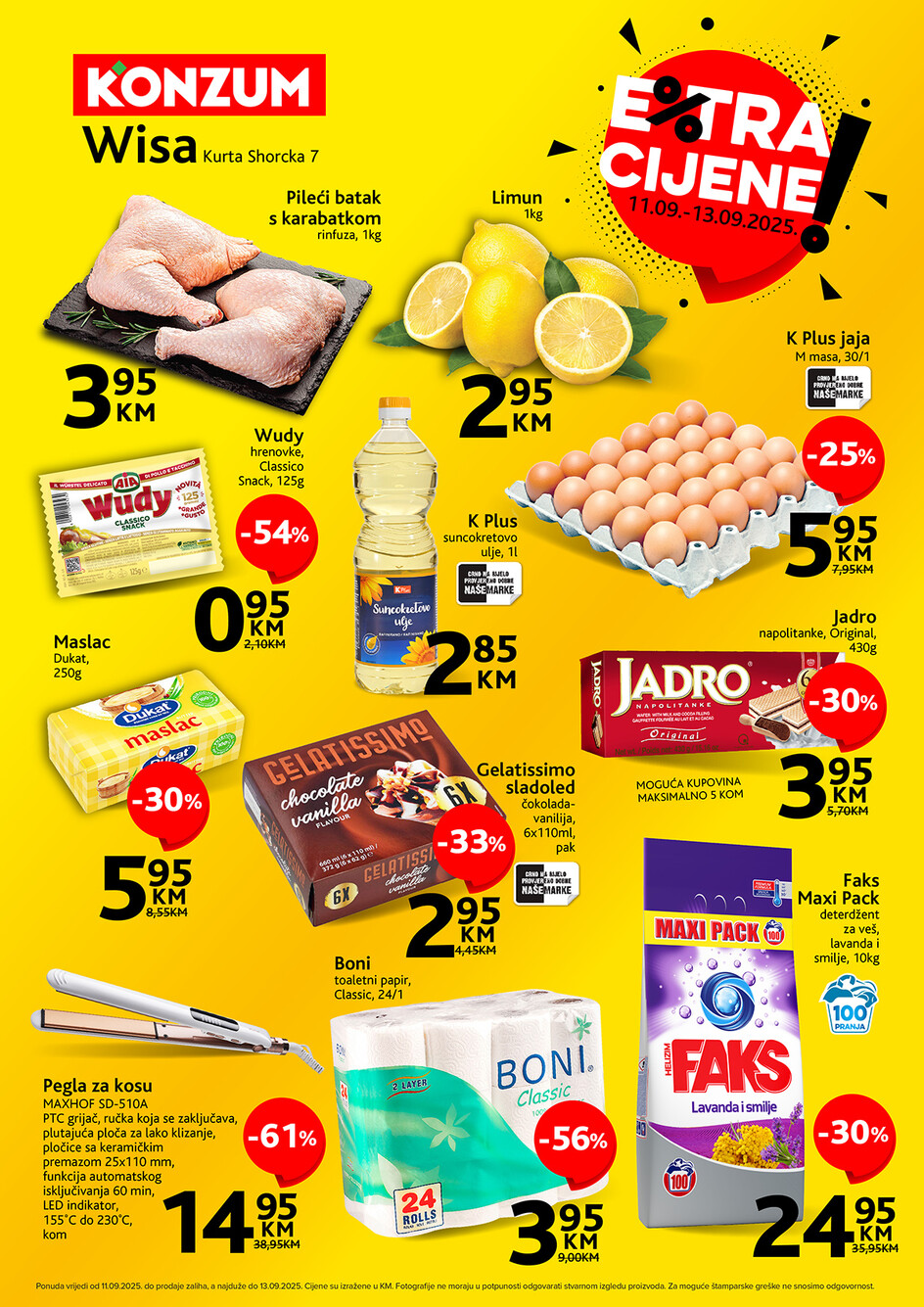 Konzum WISA 11-13.9.2025.