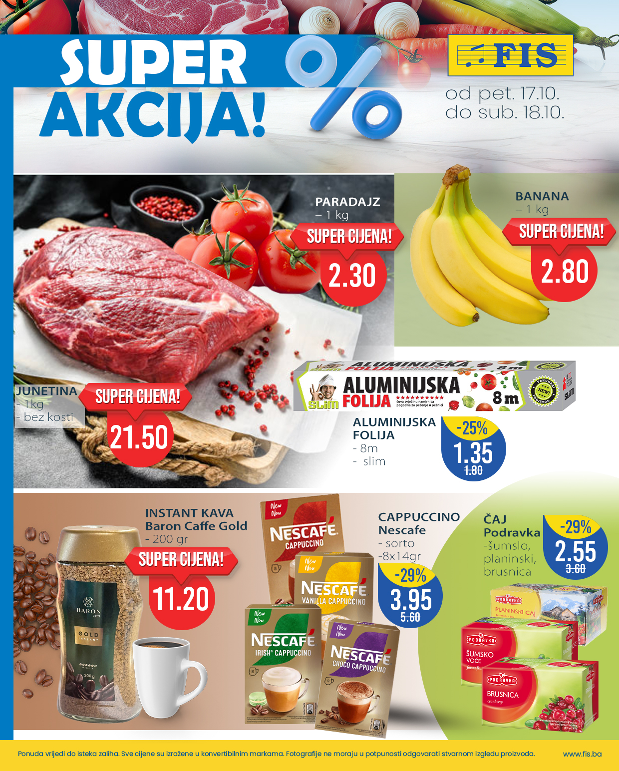 Fis vikend akcija 17-18.10.2025.
