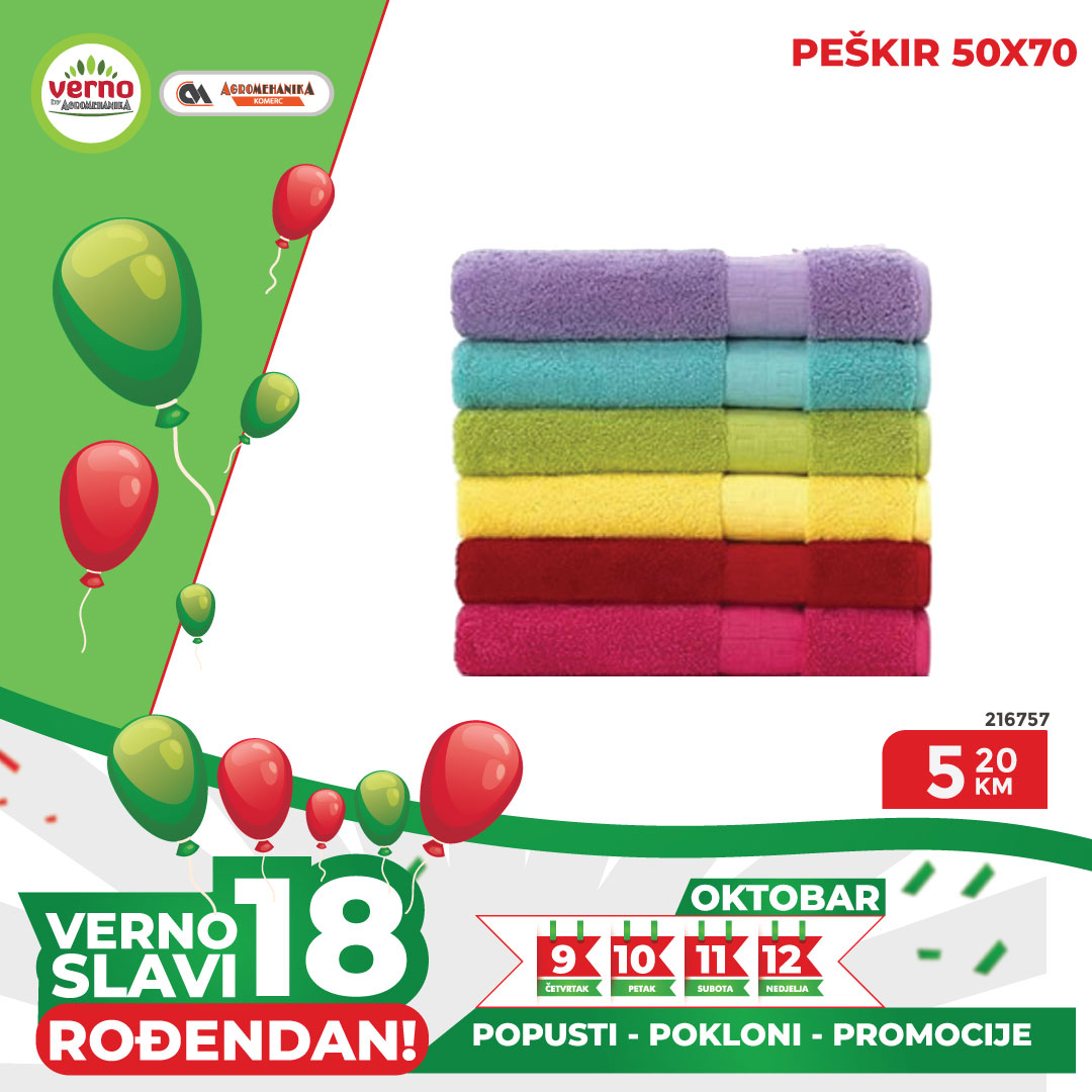 Verno slavi 18. rođendan 9-12.10.2025. 