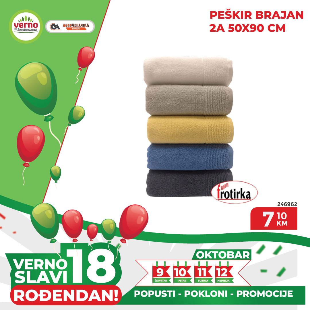 Verno slavi 18. rođendan 9-12.10.2025. 