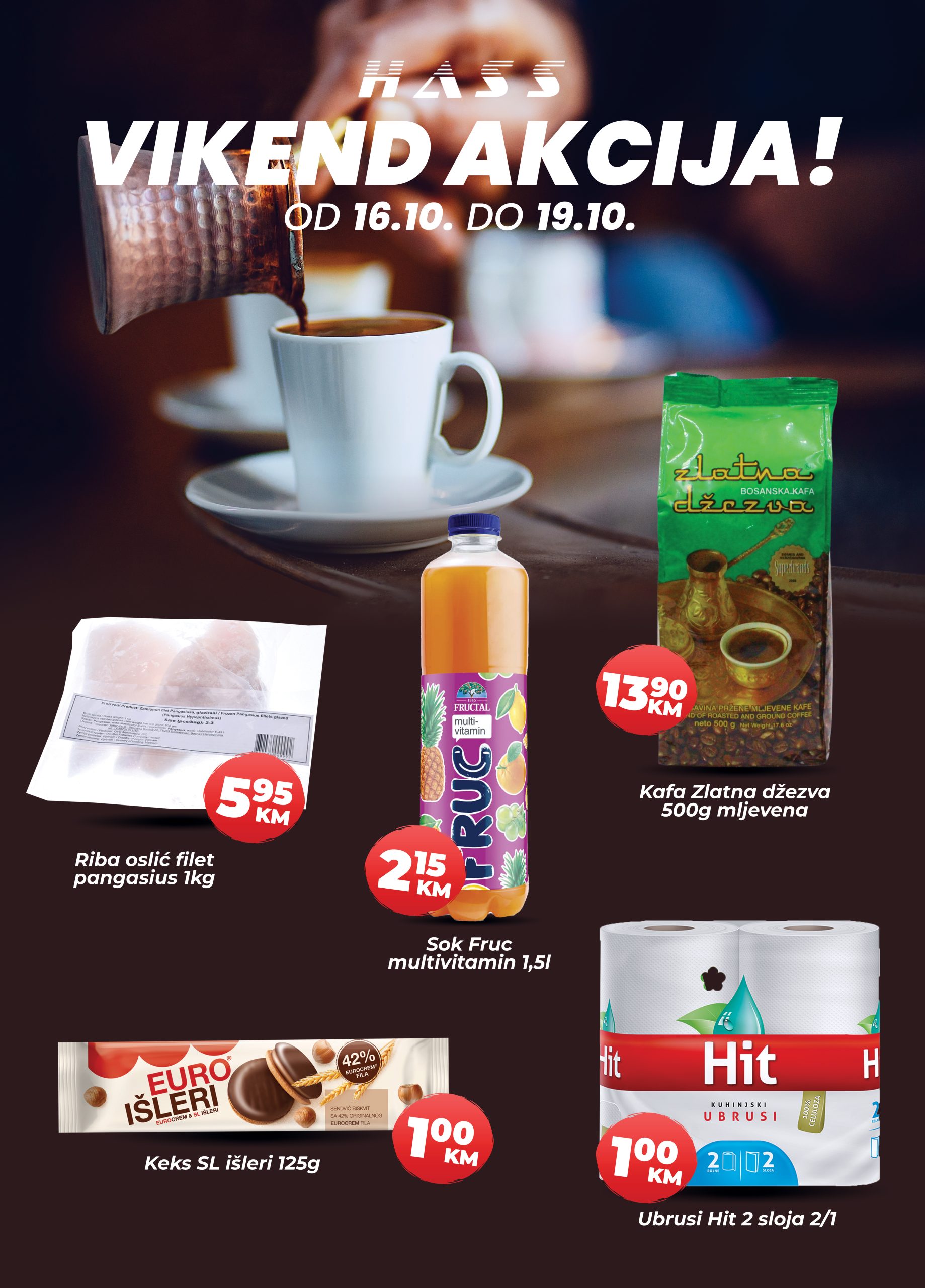Hass komerc vikend akcija 16-19.10.2025.