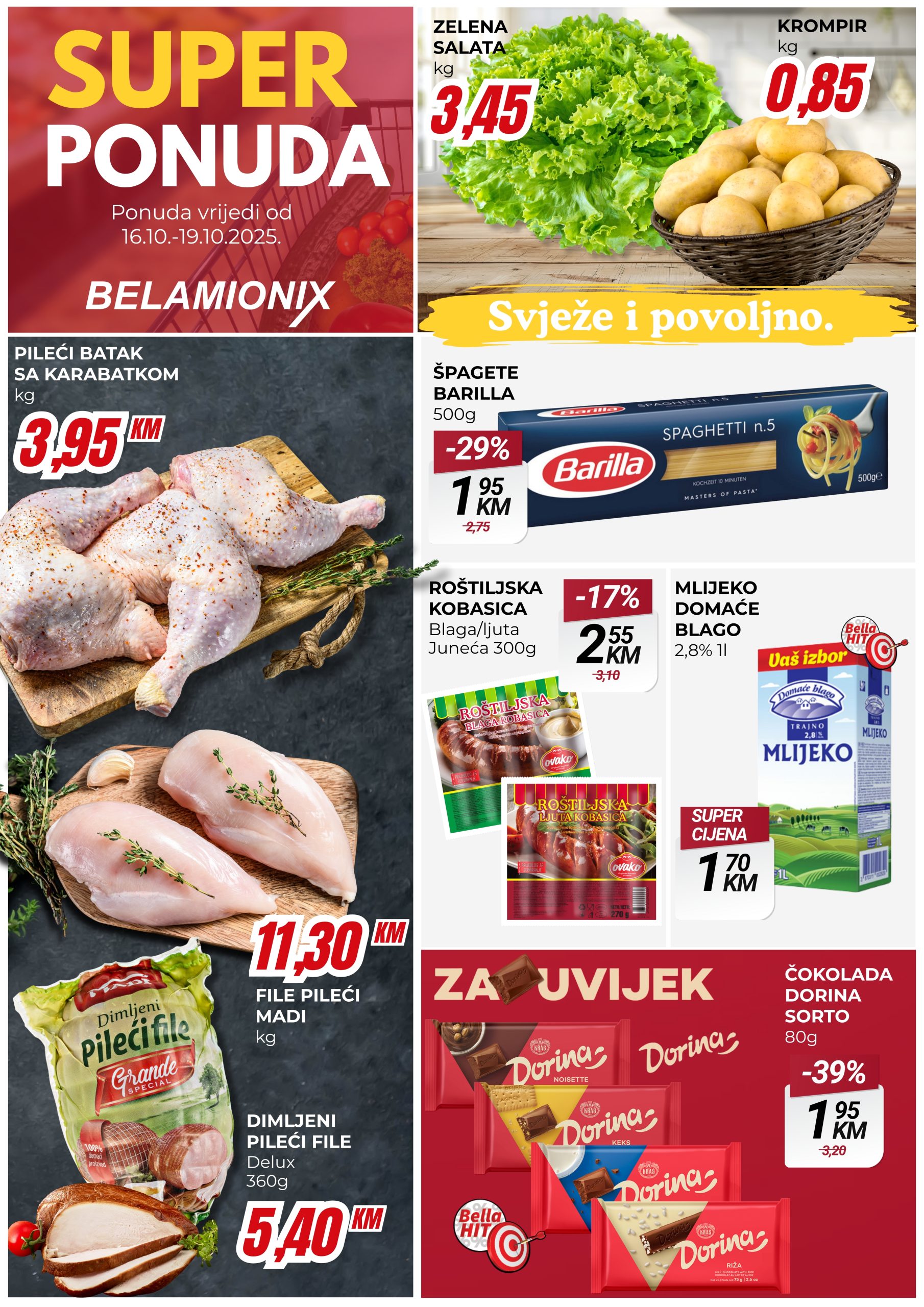 Belamionix vikend akcija 16-19.10.2025.