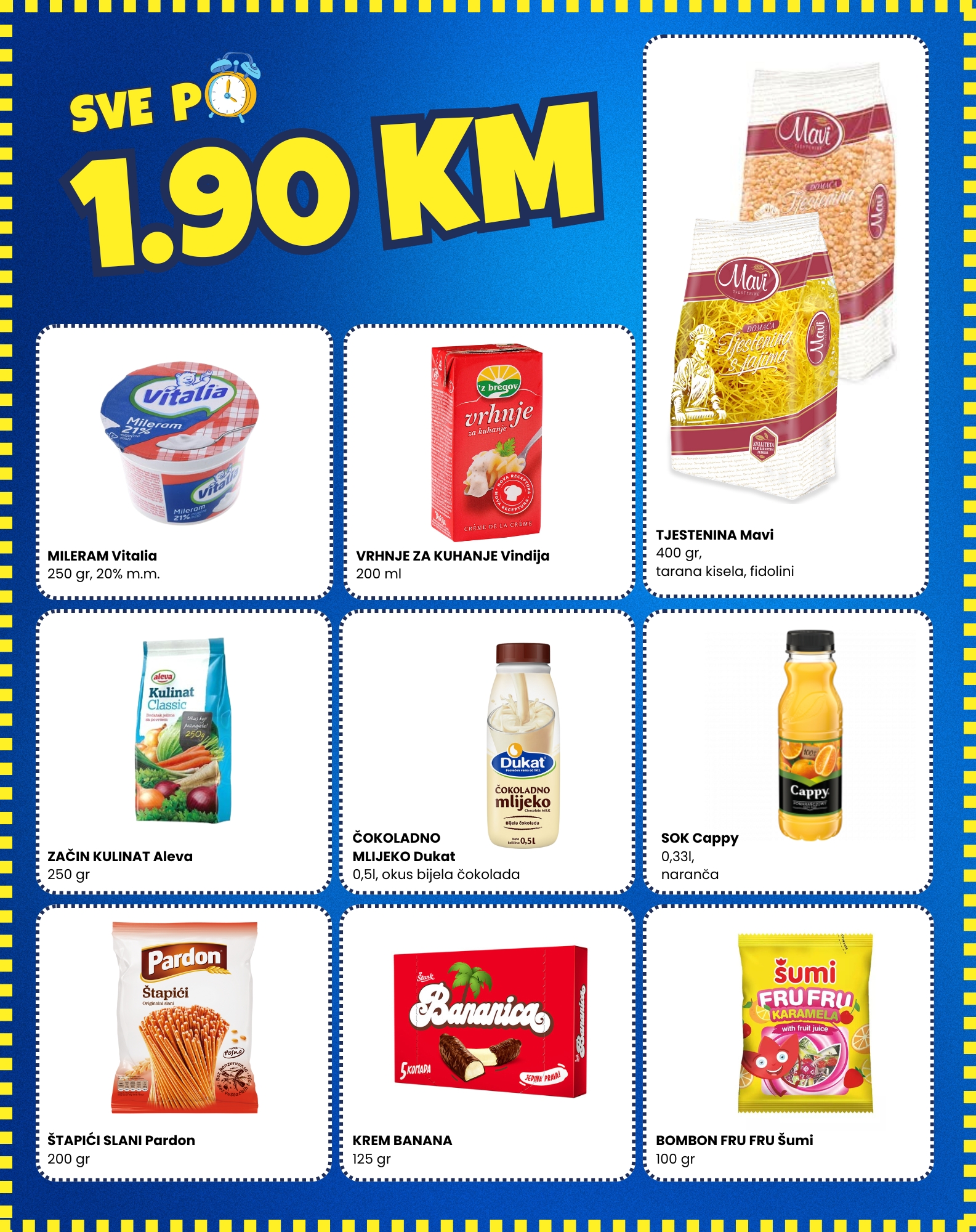 Fis akcija VEĆ OD 1,90 KM 16-18.10.2025.