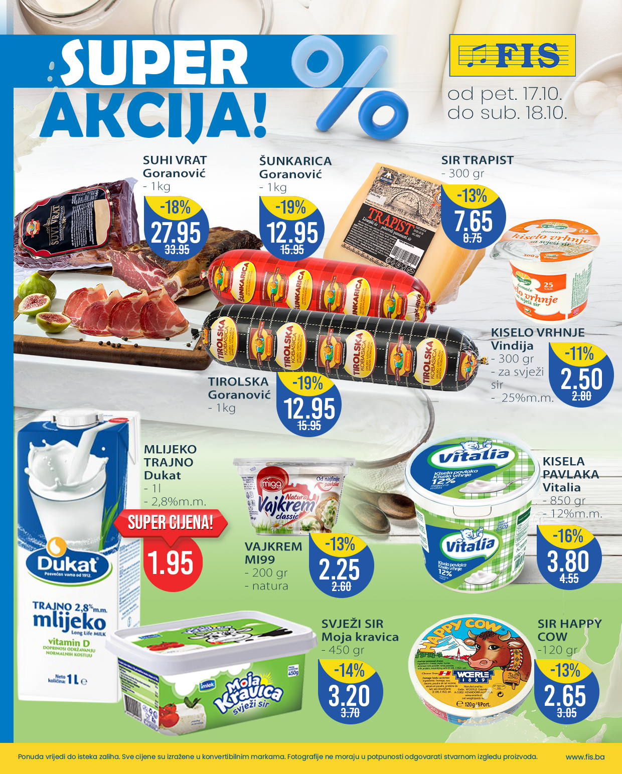 Fis vikend akcija 17-18.10.2025.