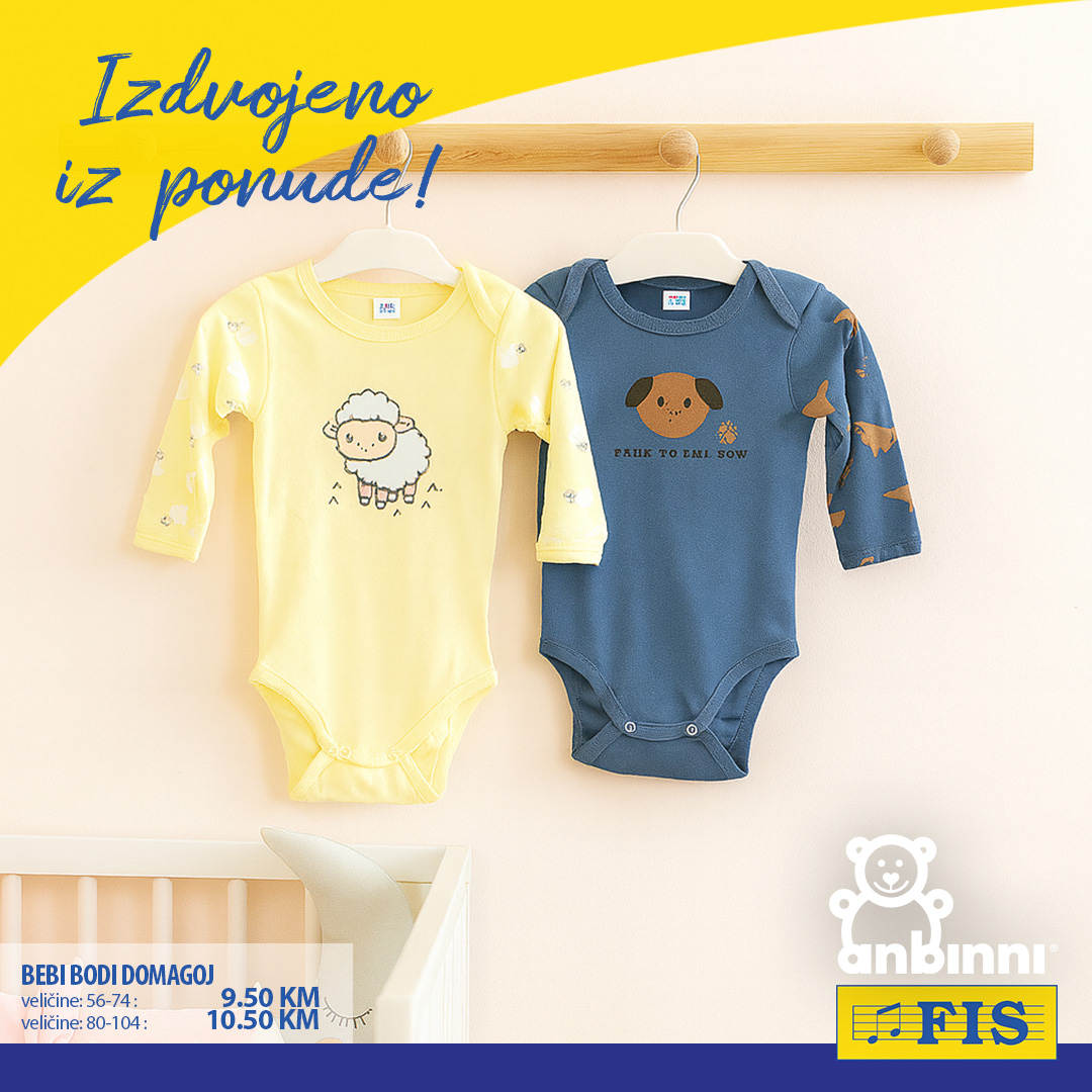 Fis ODJEĆA ZA BEBE oktobar 2025. 