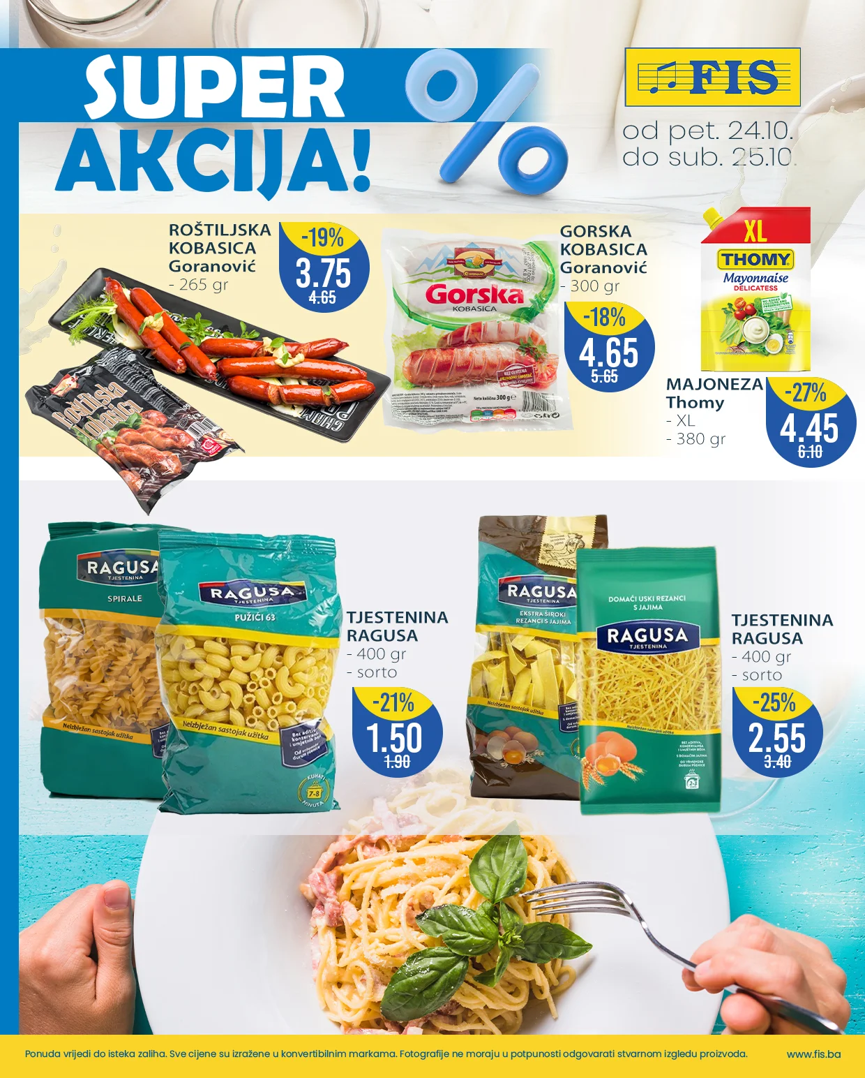 Fis vikend akcija 24-25.10.2025.