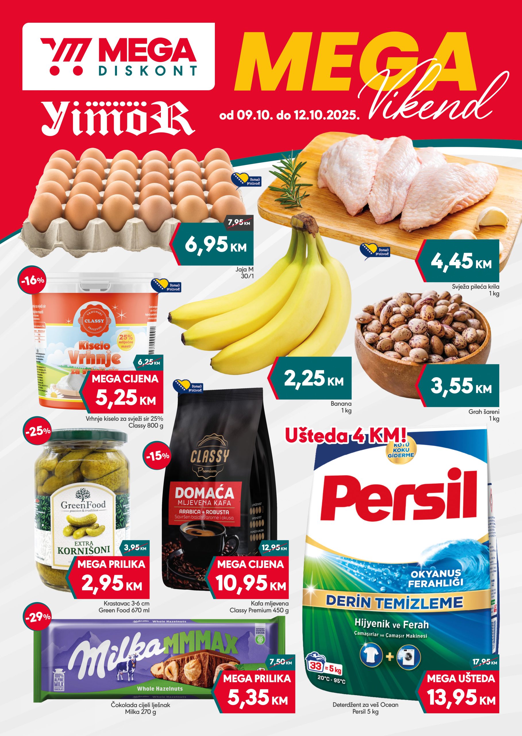 Mega Diskont vikend akcija 10-12.10.2025. 