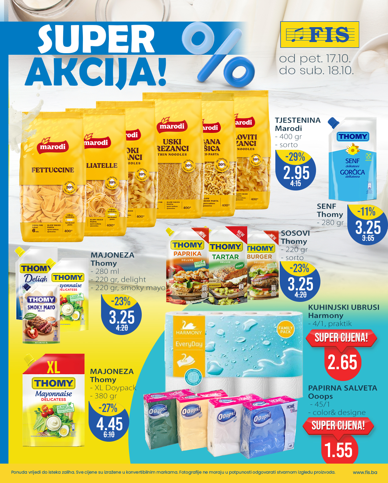Fis vikend akcija 17-18.10.2025.