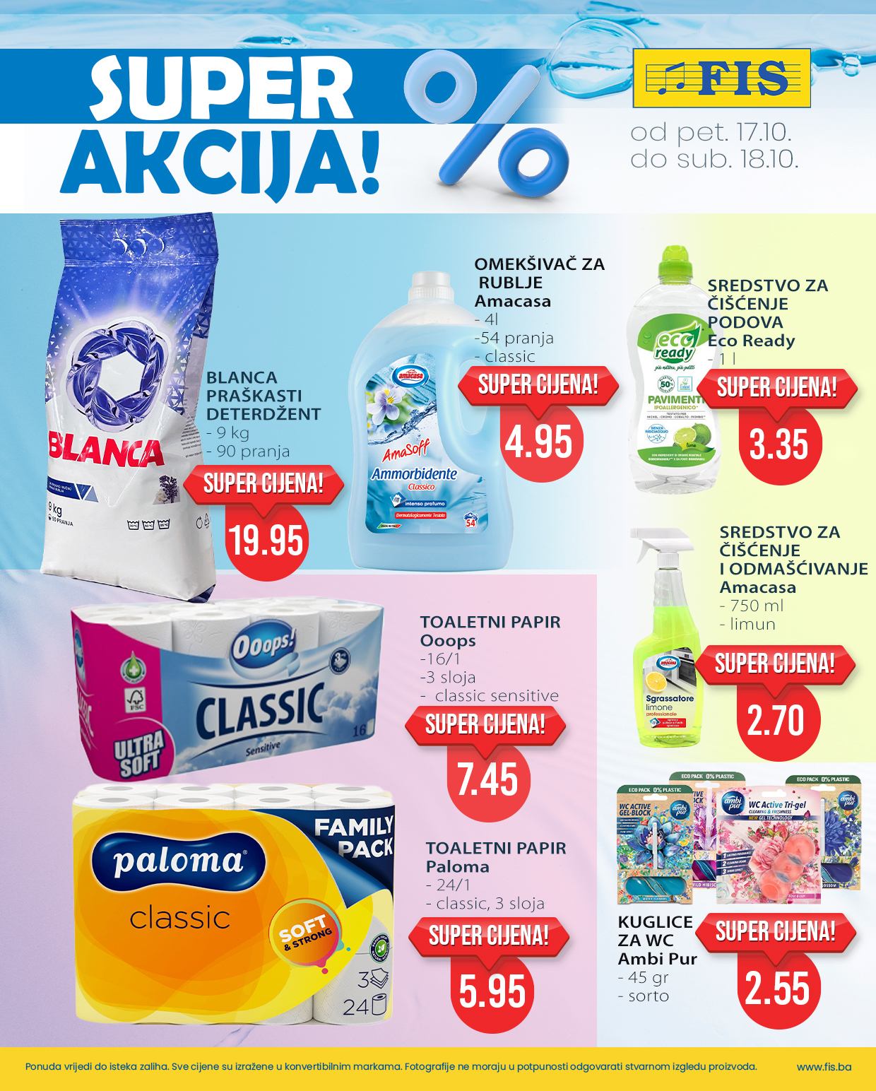Fis vikend akcija 17-18.10.2025.