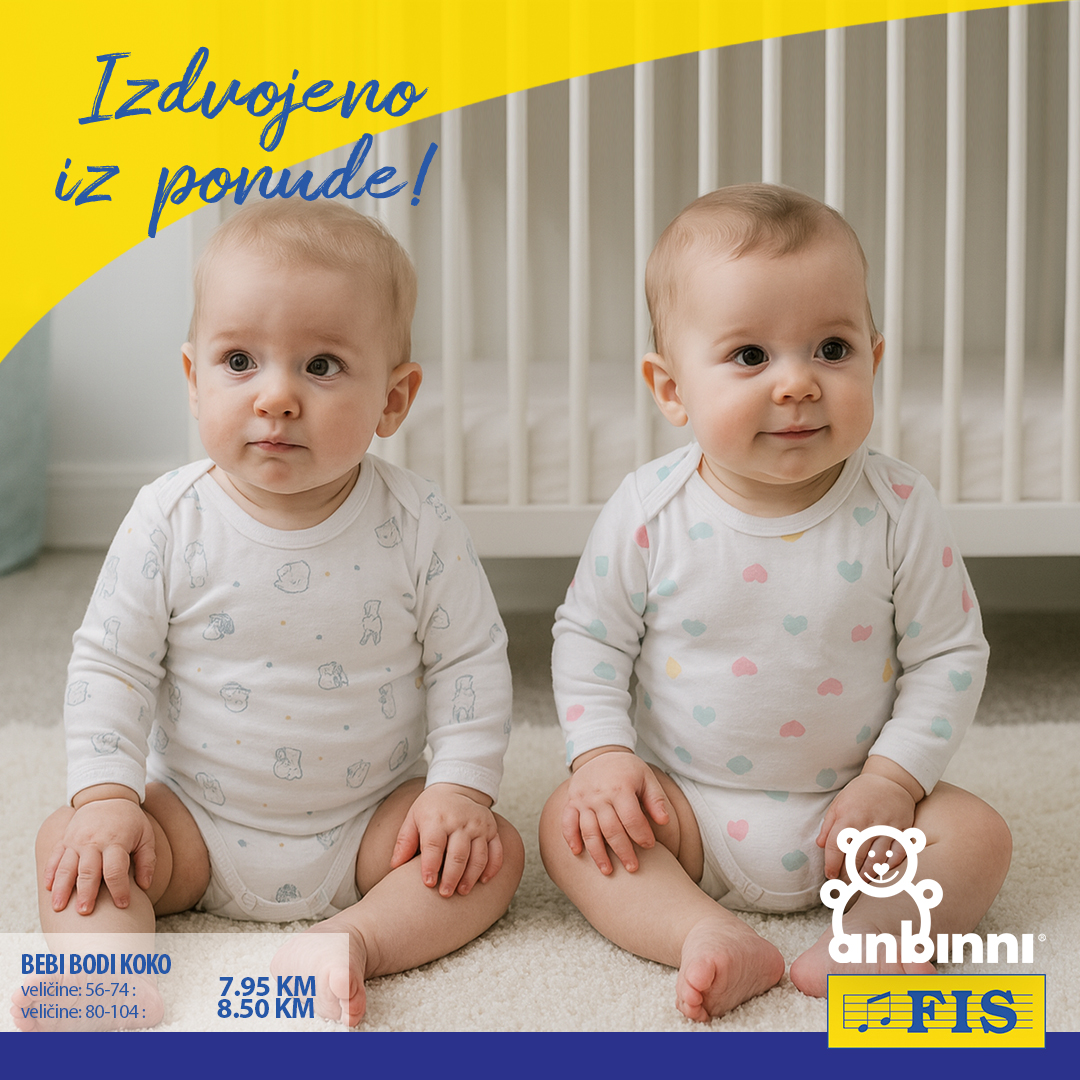 Fis ODJEĆA ZA BEBE oktobar 2025. 