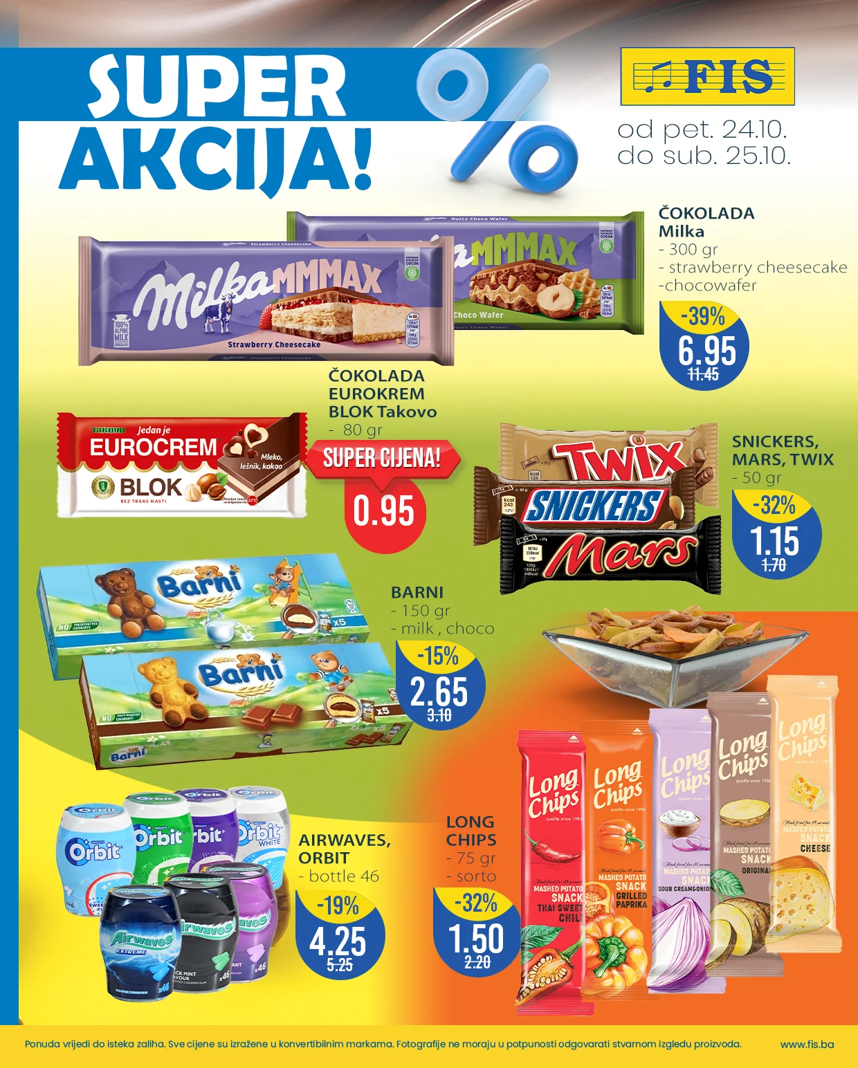 Fis vikend akcija 24-25.10.2025.