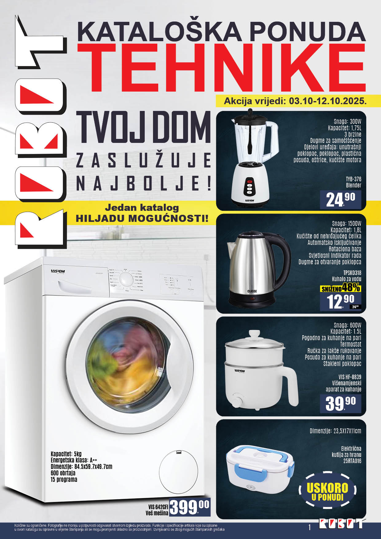 Robot katalog TEHNIKE 3-12.10.2025.