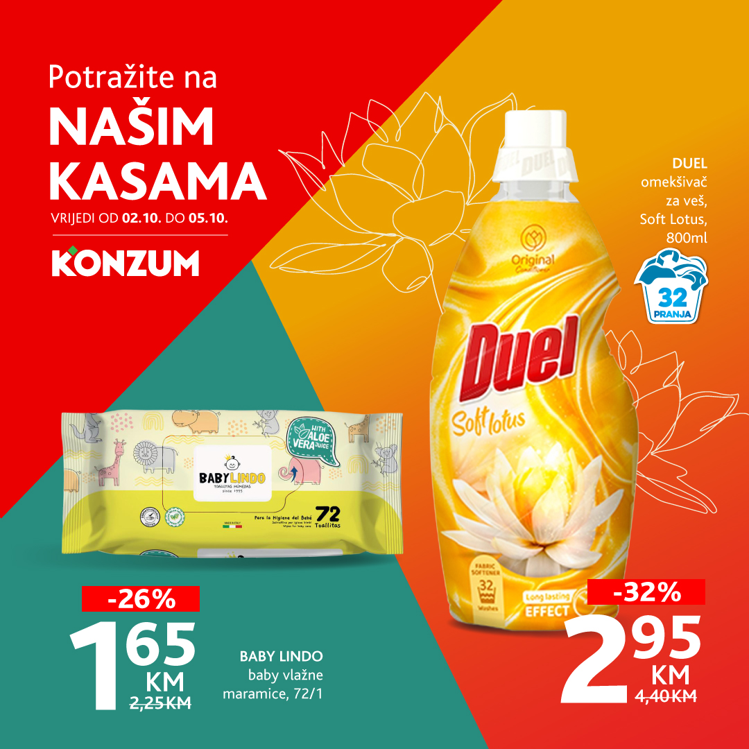 Konzum AKCIJA NA KASAMA 