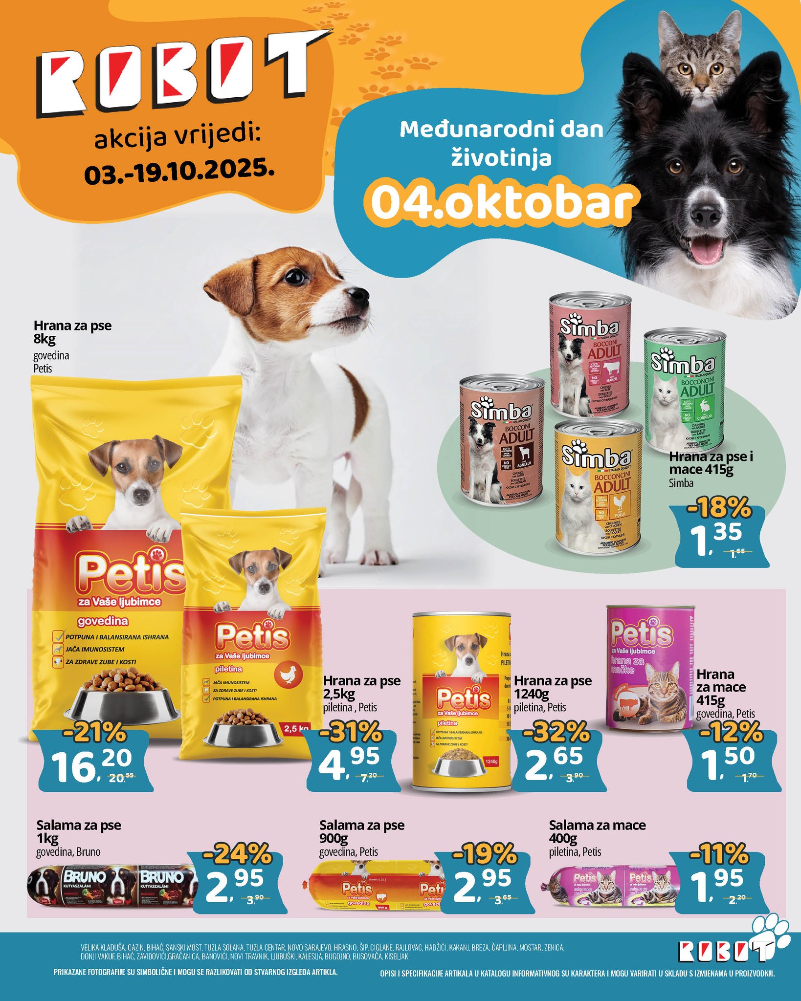 Robot katalog KUĆNI LJUBIMCI 3-19.10.2025. 
