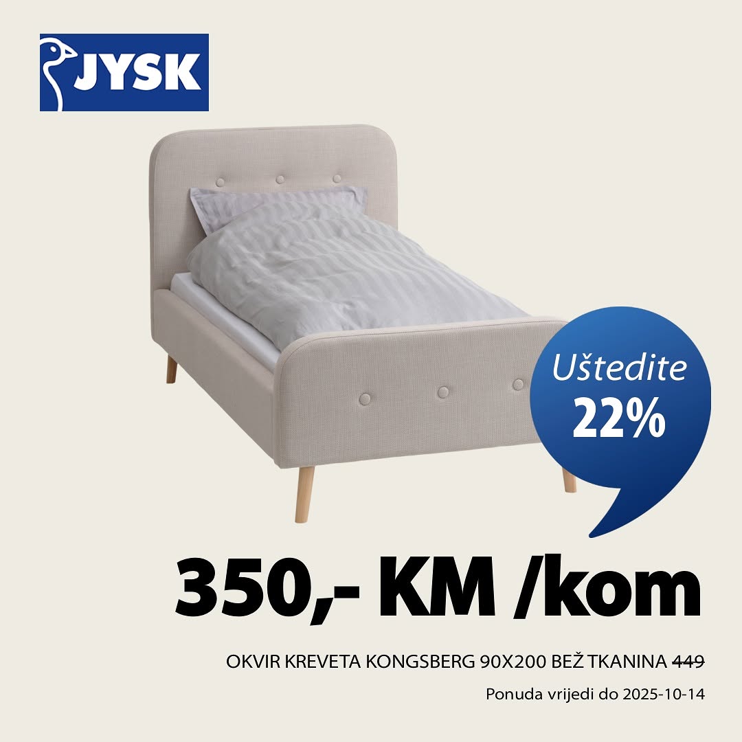 Jysk SUPER SNIŽENJE