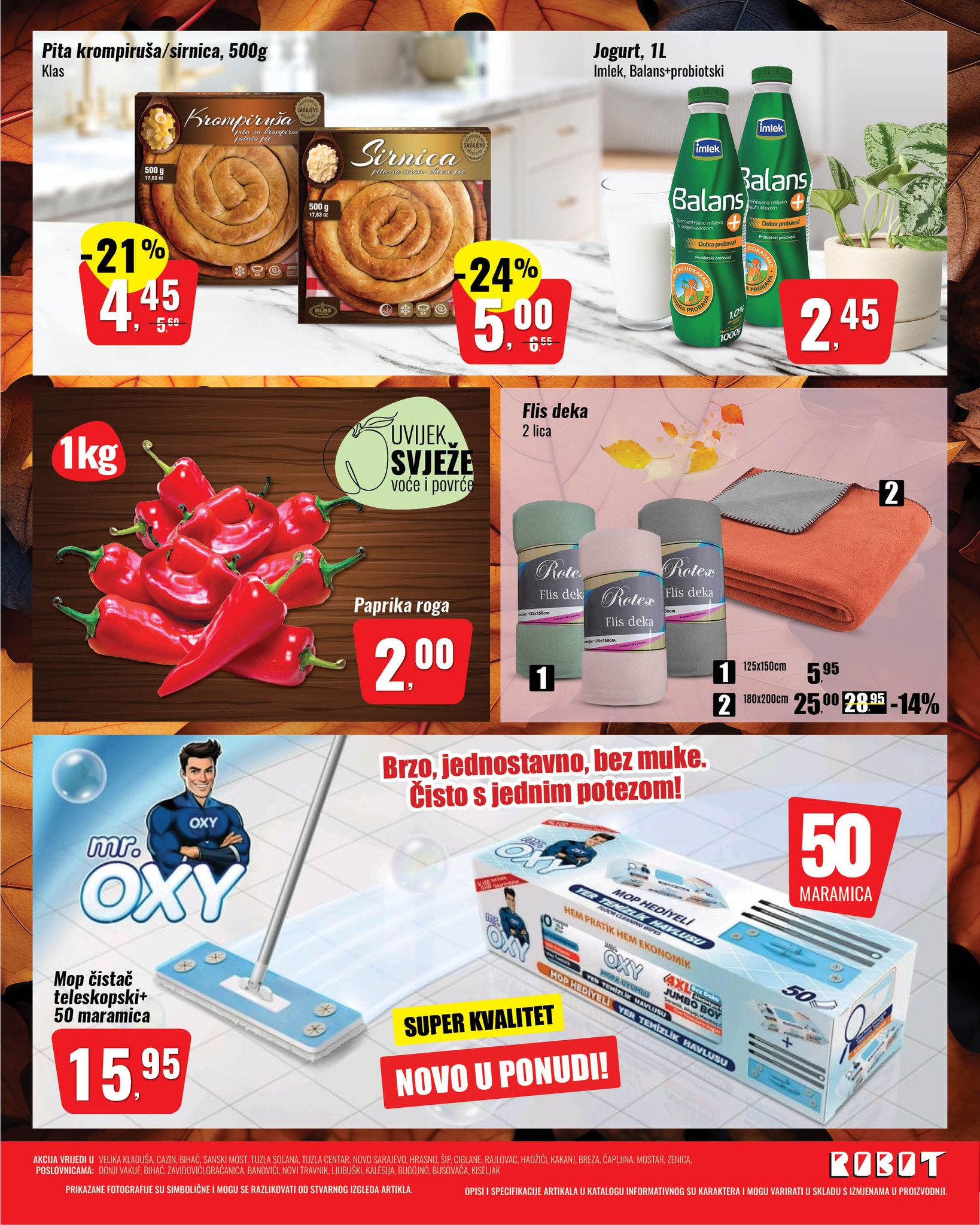 Robot vikend akcija 2-4.10.2025.