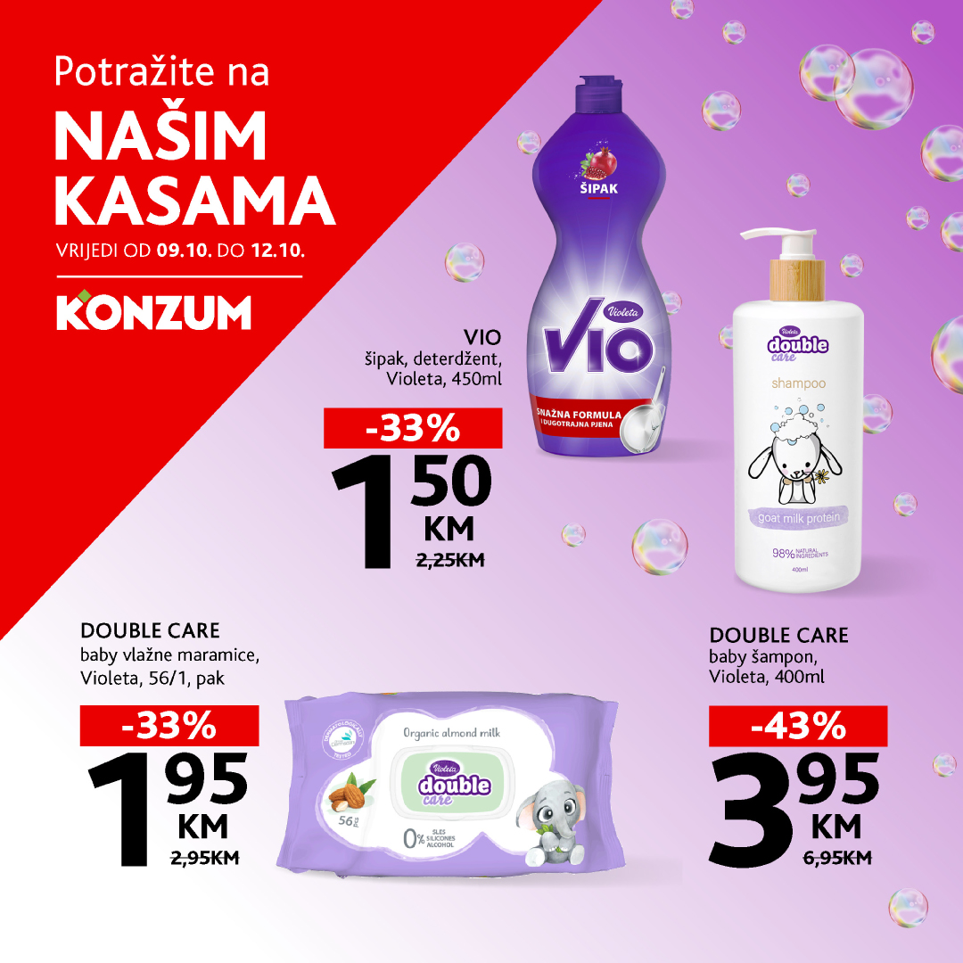 Konzum akcija na kasama