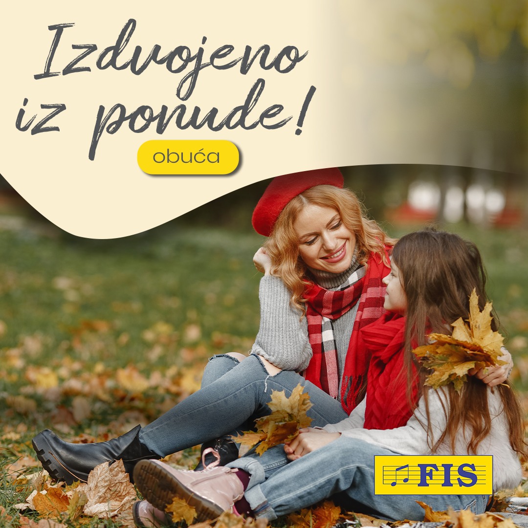 Fis ODJEĆA I OBUĆA - Izdvojeno iz ponude - oktobar 2025.