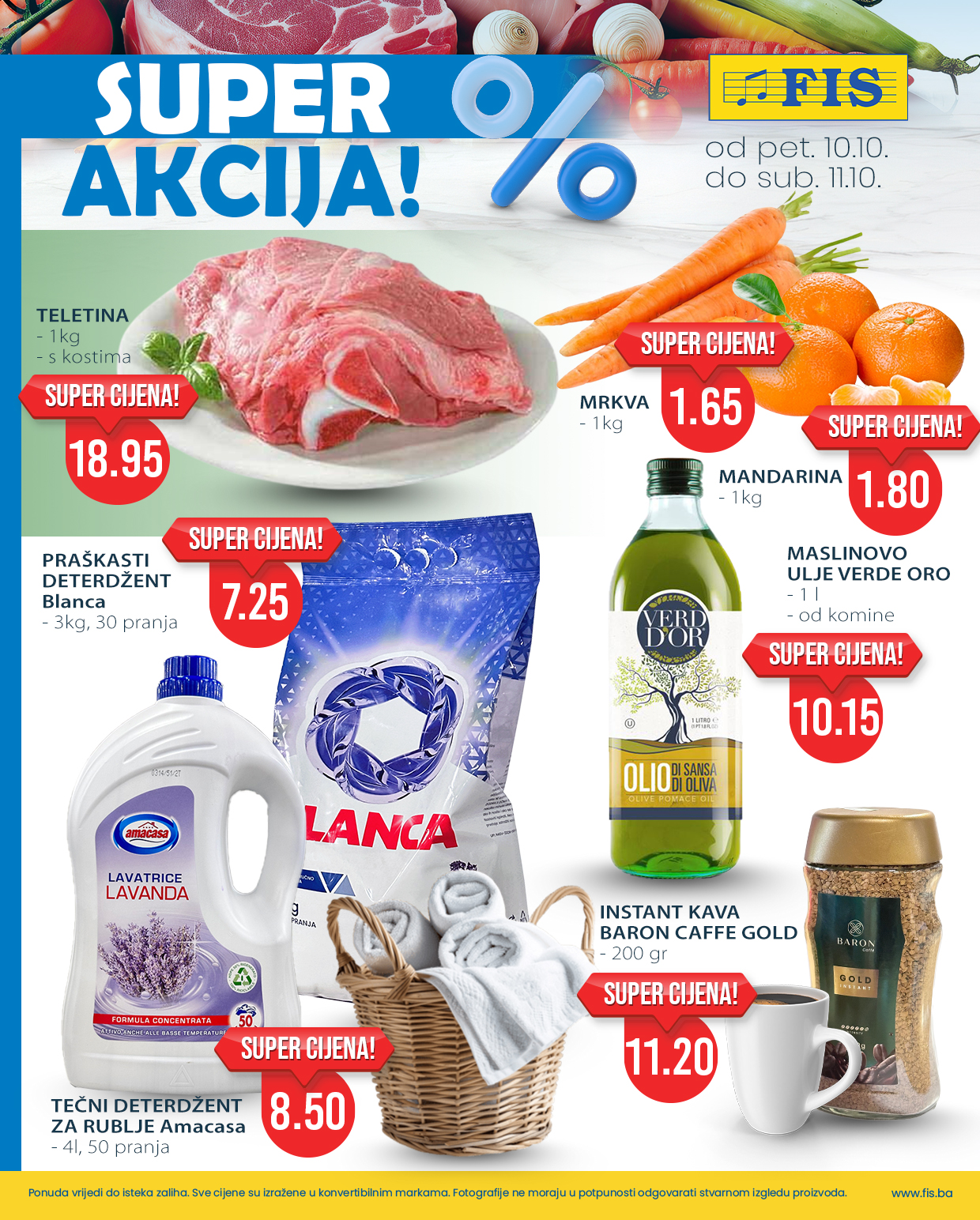 Fis vikend akcija 10-11.10.2025. 