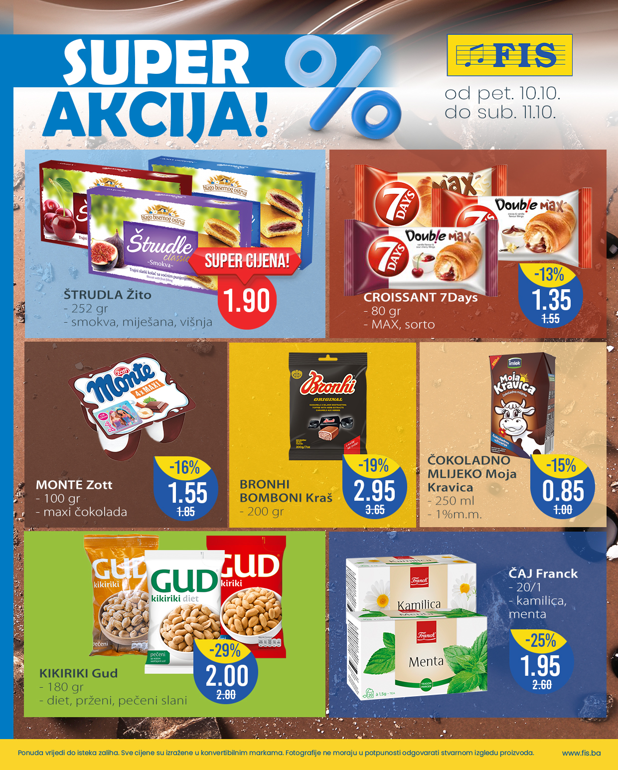 Fis vikend akcija 10-11.10.2025. 