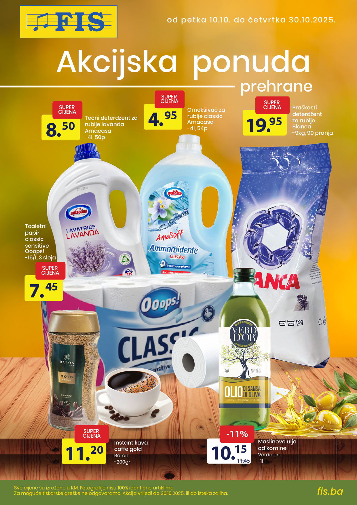 Fis katalog PREHRANA & HEMIJA 10-30.10.2025.