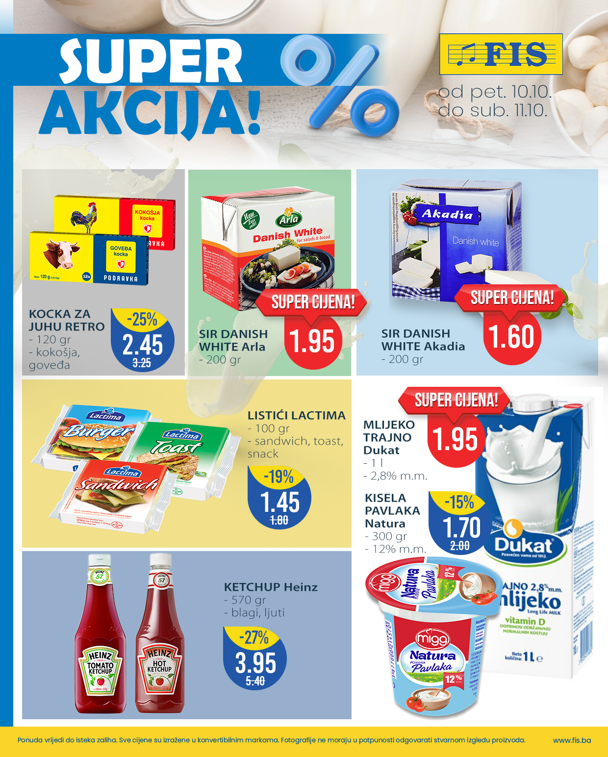 Fis vikend akcija 10-11.10.2025. 