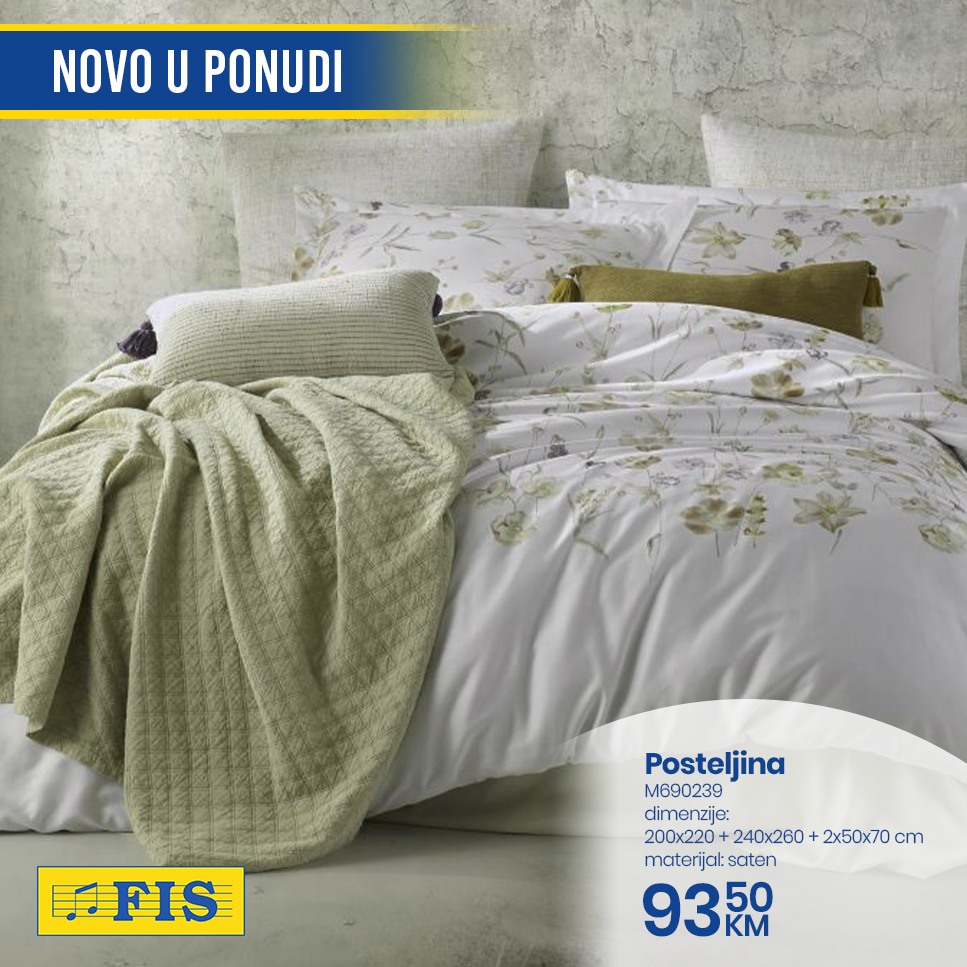 Fis POSTELJINE - Novo u ponudi