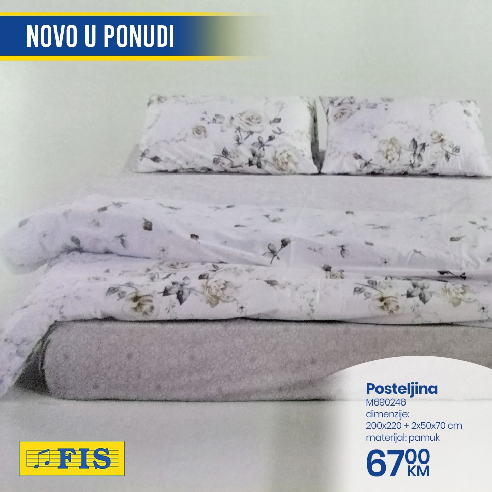 Fis POSTELJINE - Novo u ponudi