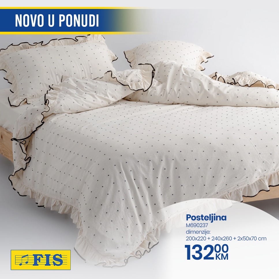 Fis POSTELJINE - Novo u ponudi