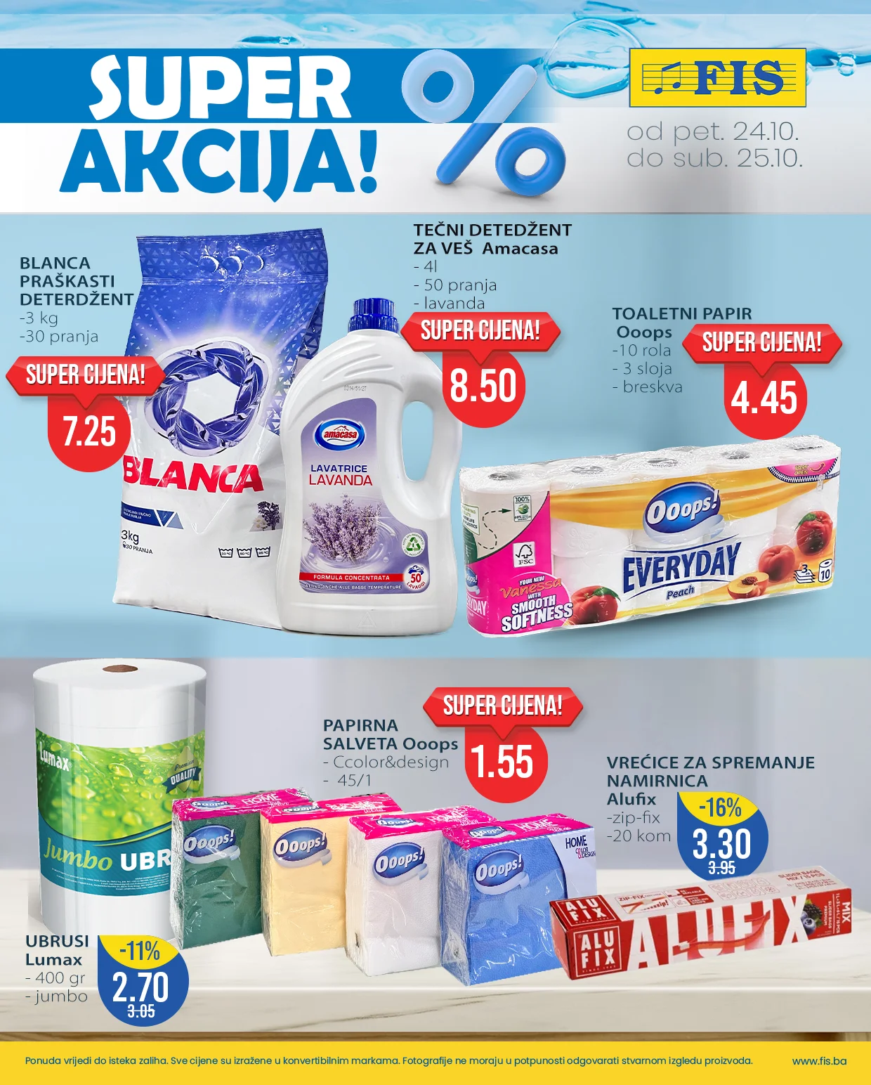 Fis vikend akcija 24-25.10.2025.