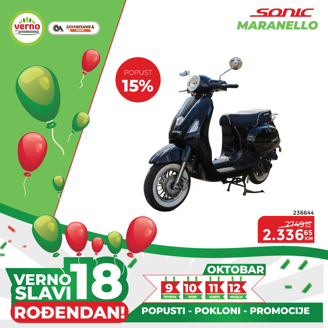Verno slavi 18. rođendan 9-12.10.2025. 