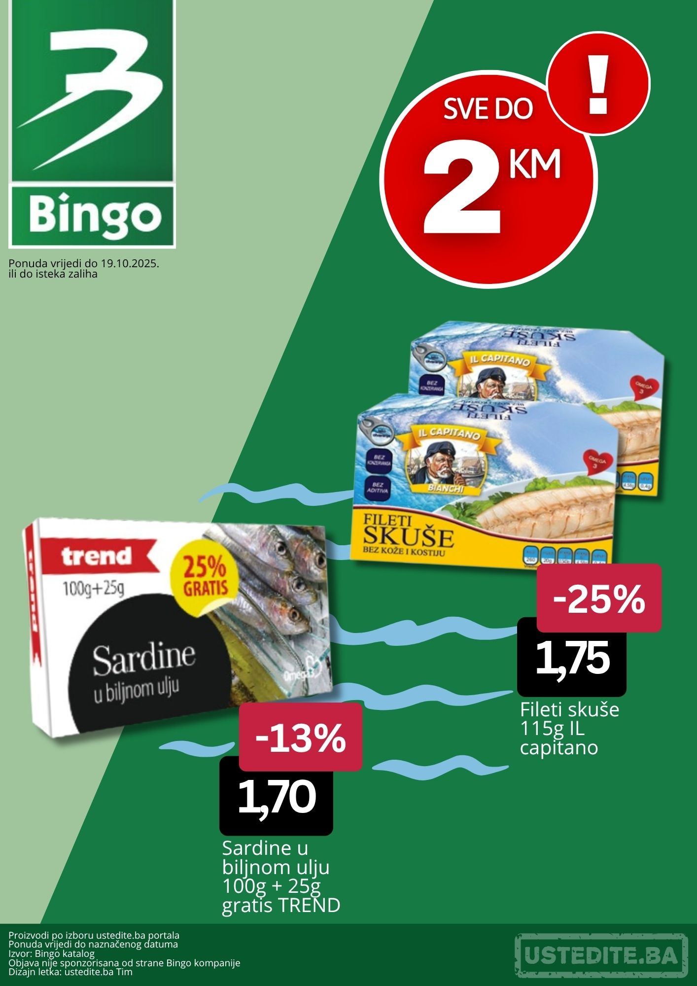 Bingo SVE DO 2 KM