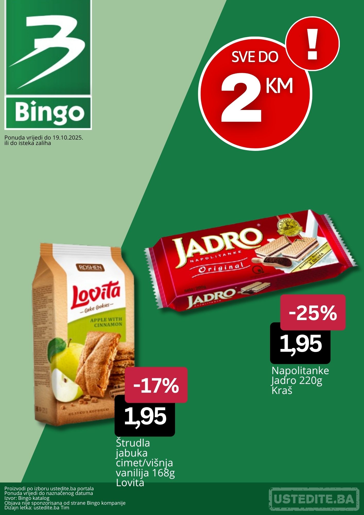 Bingo SVE DO 2 KM