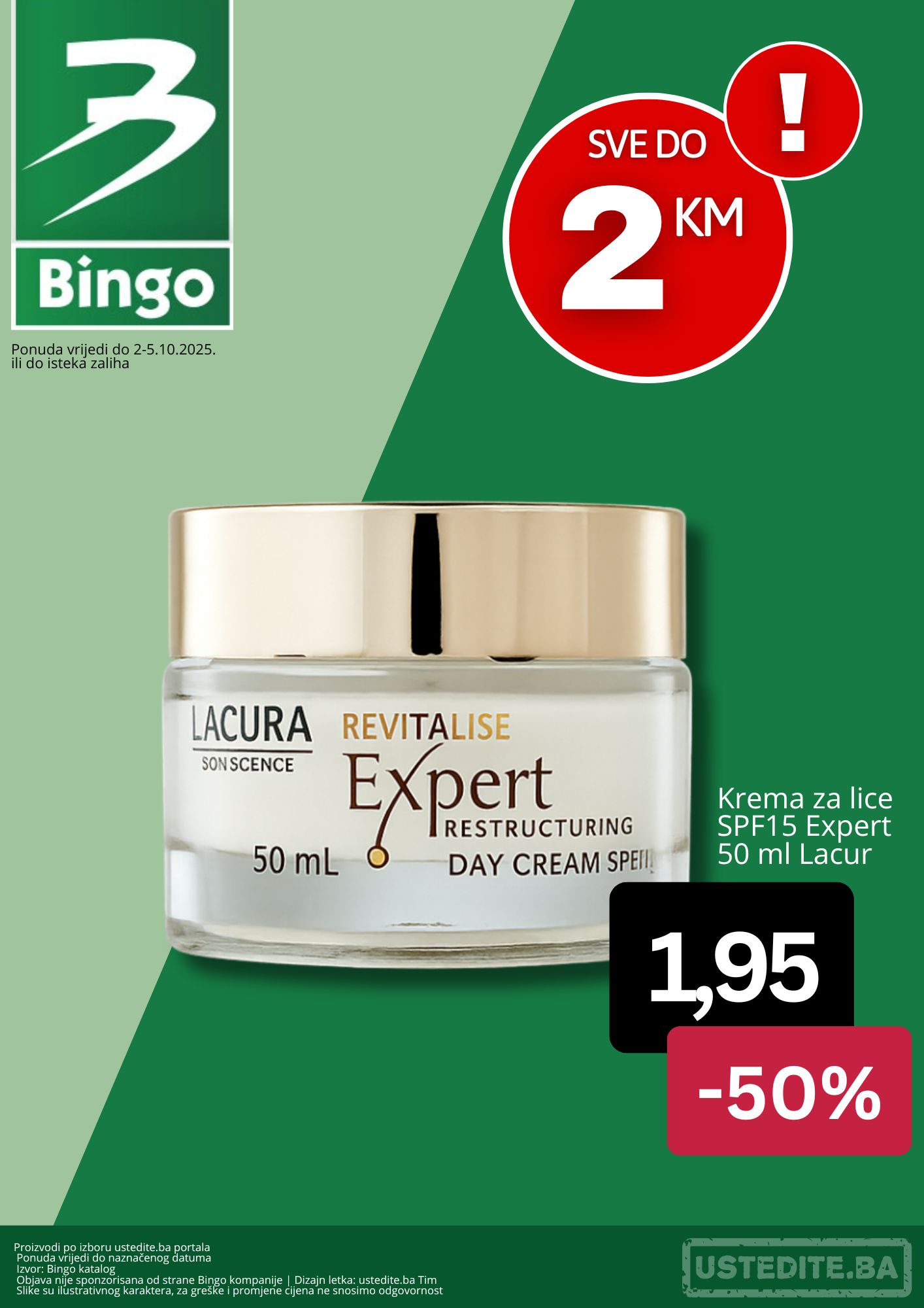 Bingo akcija SVE DO 2 KM