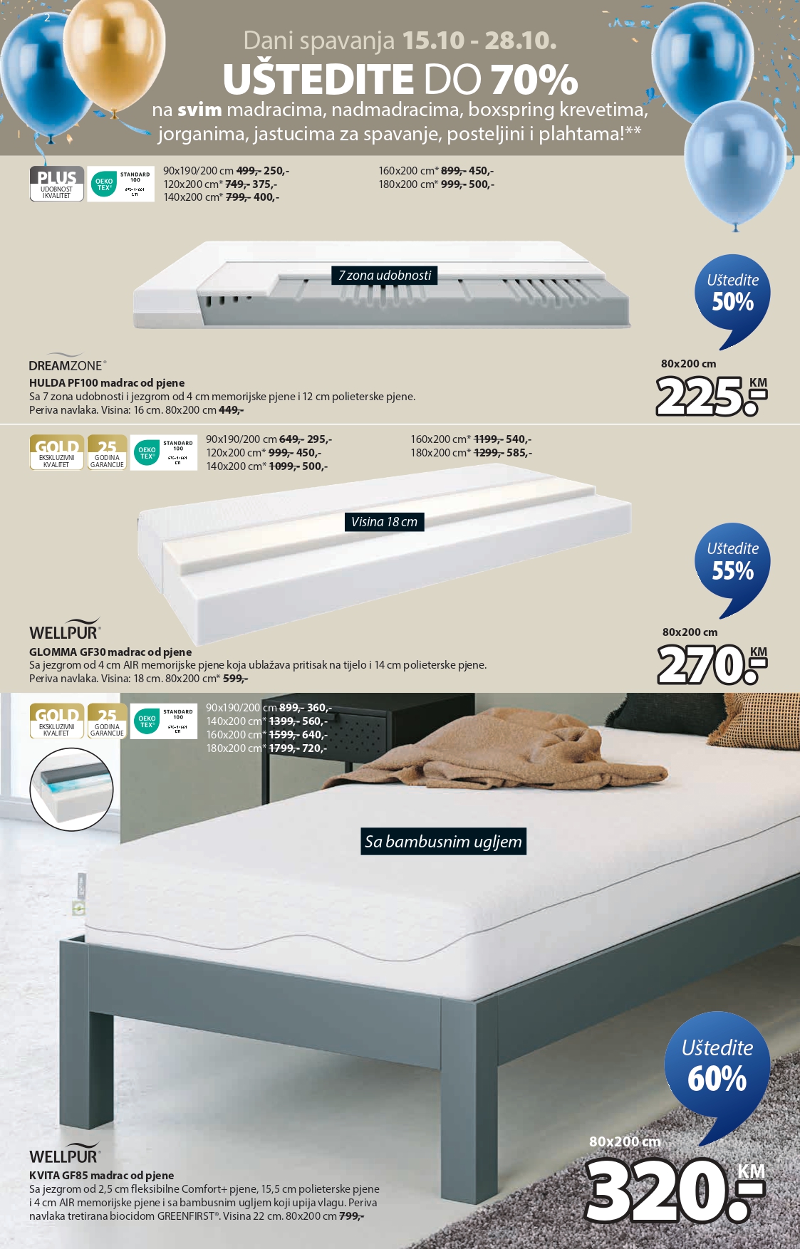 Jysk katalog UŠTEDITE DO 70% 15-28.10.2025.