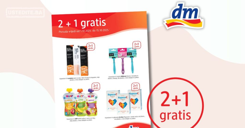 dm 2+1 GRATIS