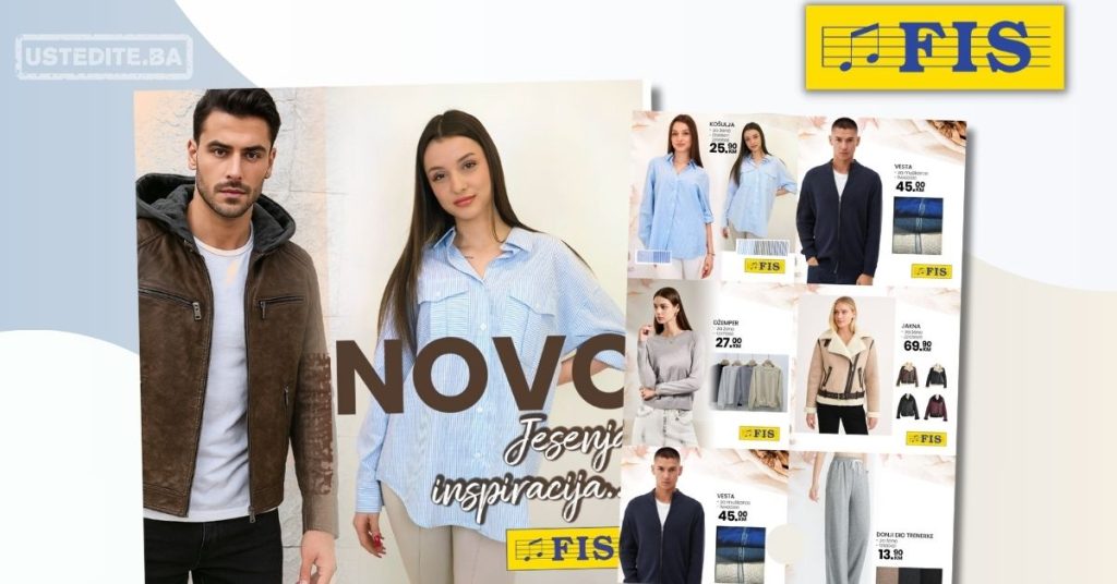 FIS jesenja kolekcija – Moda za nju i njega | oktobar 2025