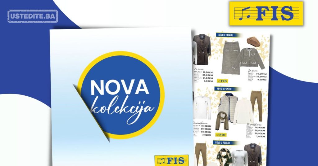 Fis ODJEĆA ZA ŽENE - novo u ponudi - oktobar 2025.