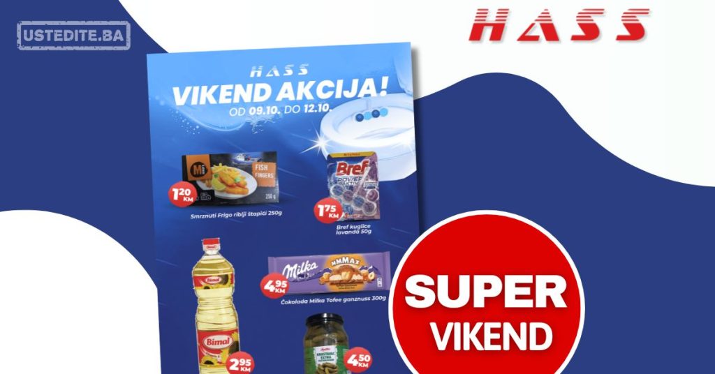 Hass komerc vikend akcija 9-12.10.2025.