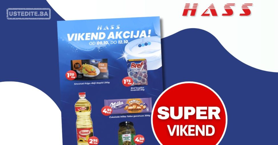 Hass komerc vikend akcija 9-12.10.2025.
