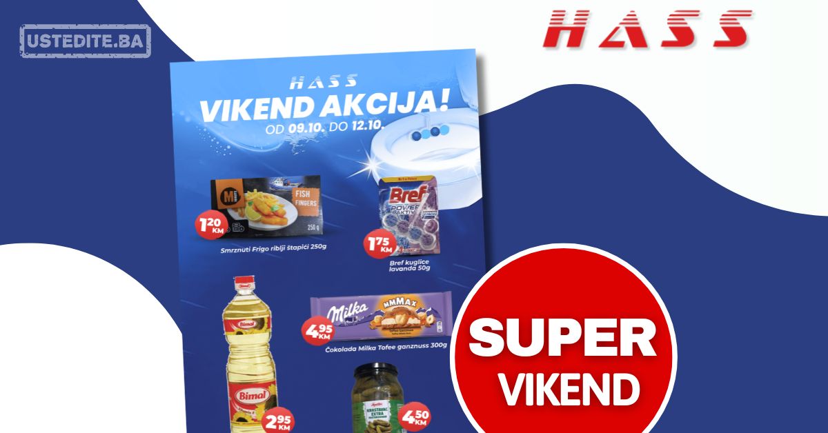 Hass komerc vikend akcija 9-12.10.2025.