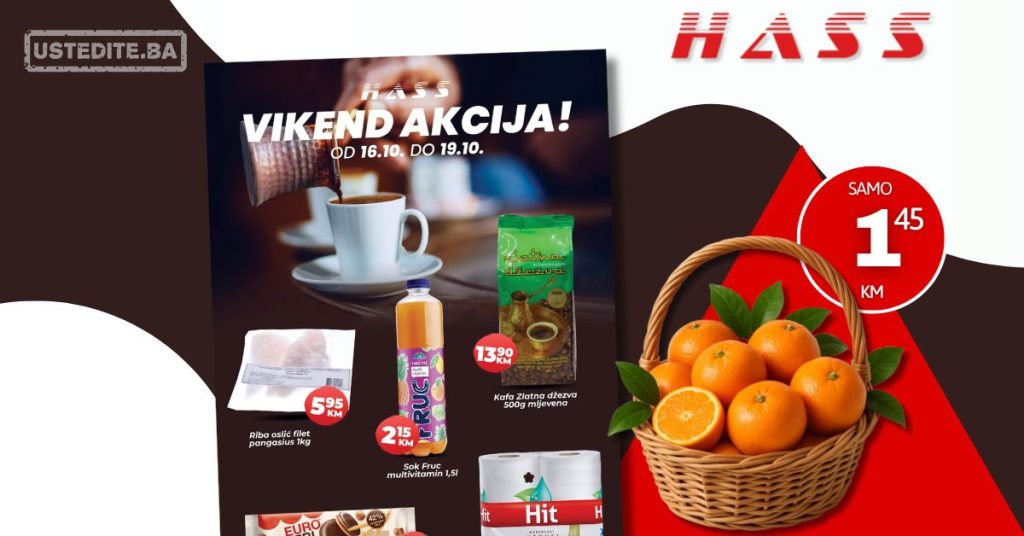 Hass komerc vikend akcija 16-19.10.2025.