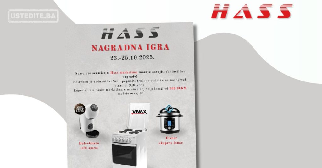 Hass komerc NAGRADNA IGRA 23-25.10.2025.